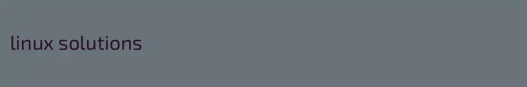 linux solutions